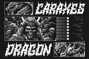 Syrax – Brutal Black Metal Typeface, a Blackletter Font by Ardana Creative (Thumbnail 5 of 9)