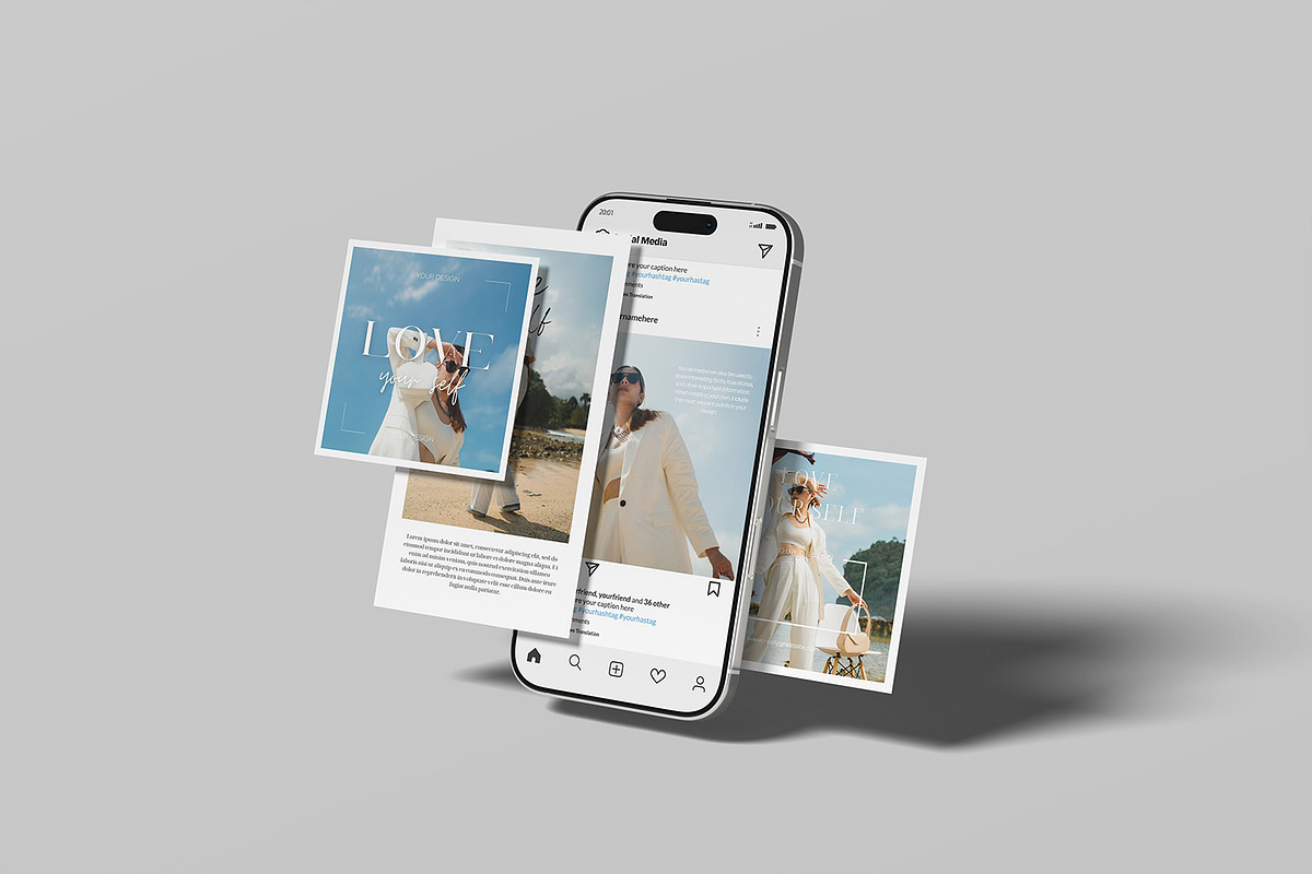 Social Media Mockup, a Device Mockup by ZifaraDesign (Photo 5 of 11)
