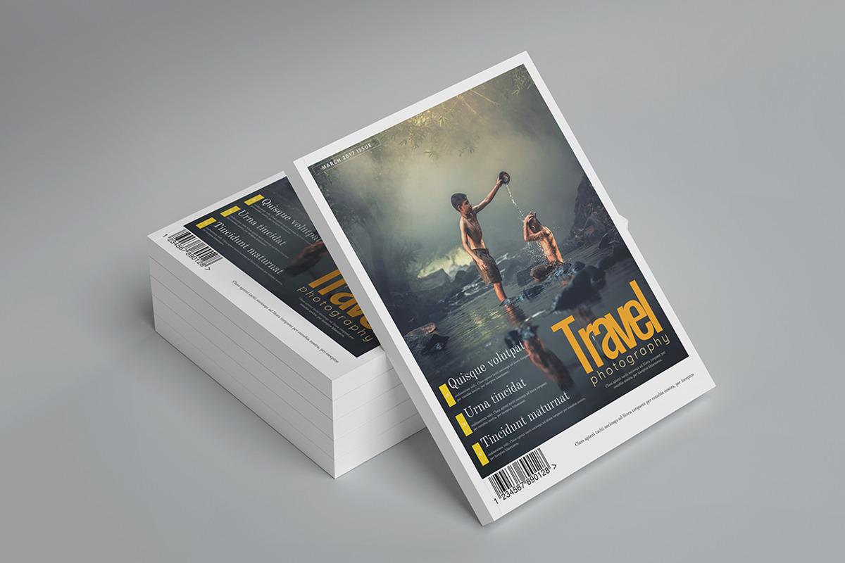 Magazine / Brochure Mockups, a Print Template by pmvch (Photo 2 of 7)