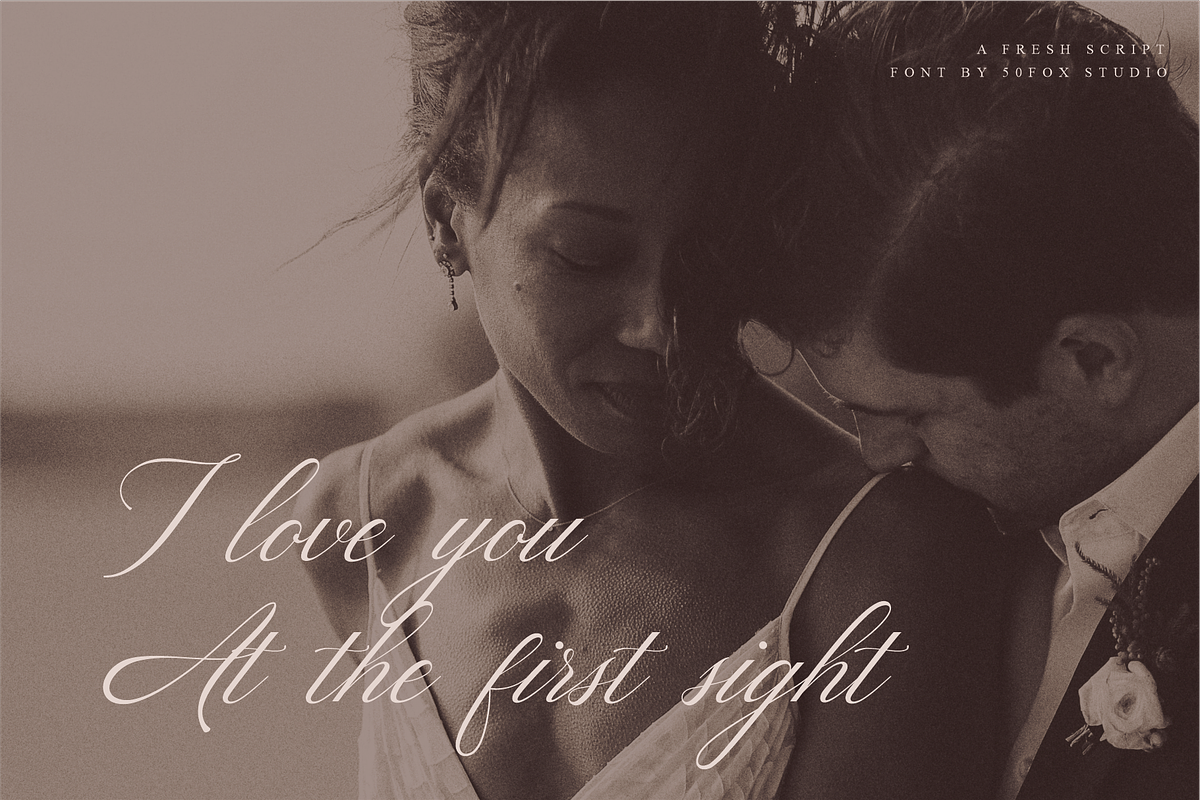 Hello Bride Fonts | Wedding Fonts, a Script Font by 50Fox (Photo 9 of 14)