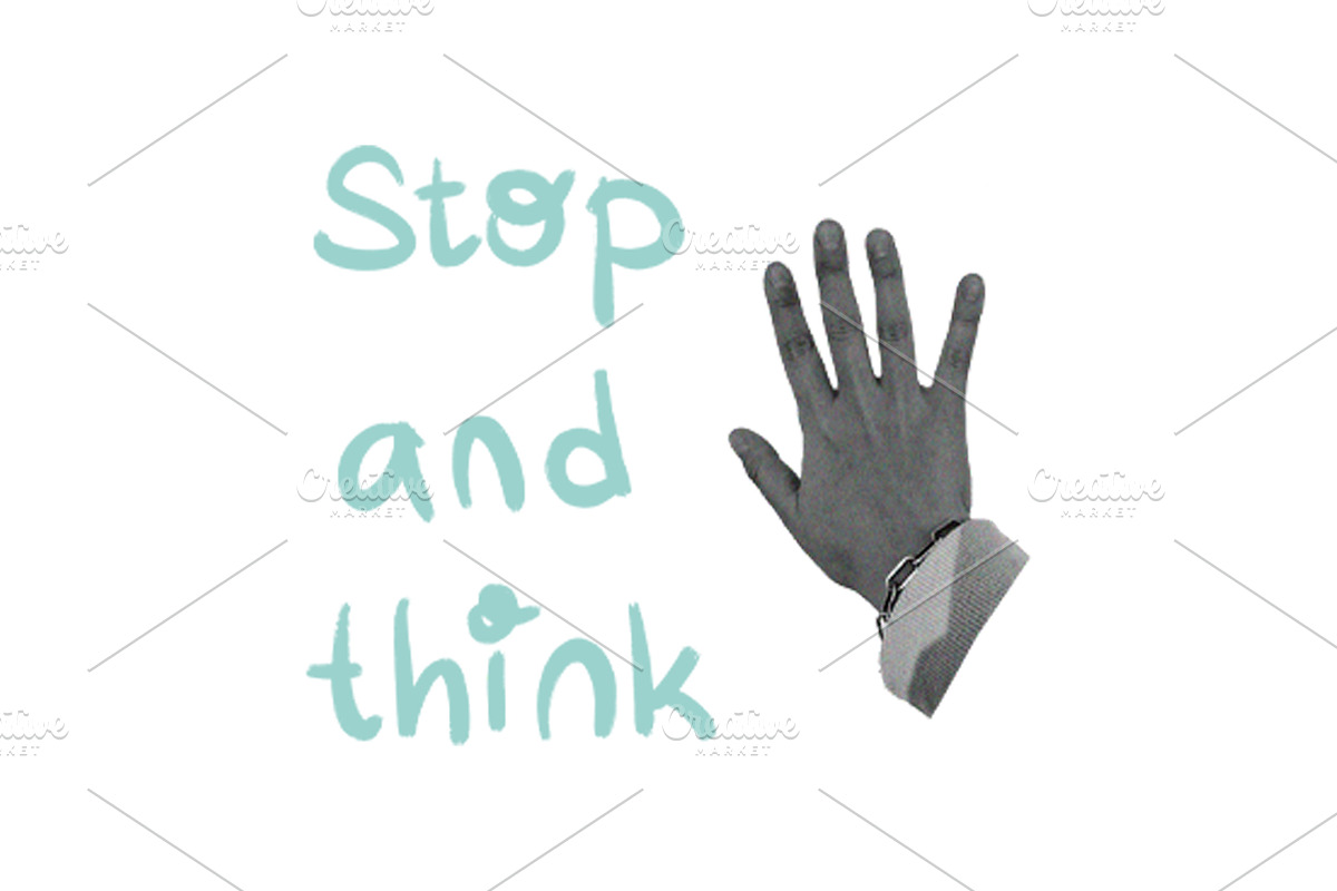 Hands gestures halftone collage, an Object Graphic by SaintPic illustrations (Photo 2 of 10)