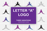 Letter A logo template for brands, a Branding & Logo Template by Nazim's Shop (Thumbnail 1 of 5)