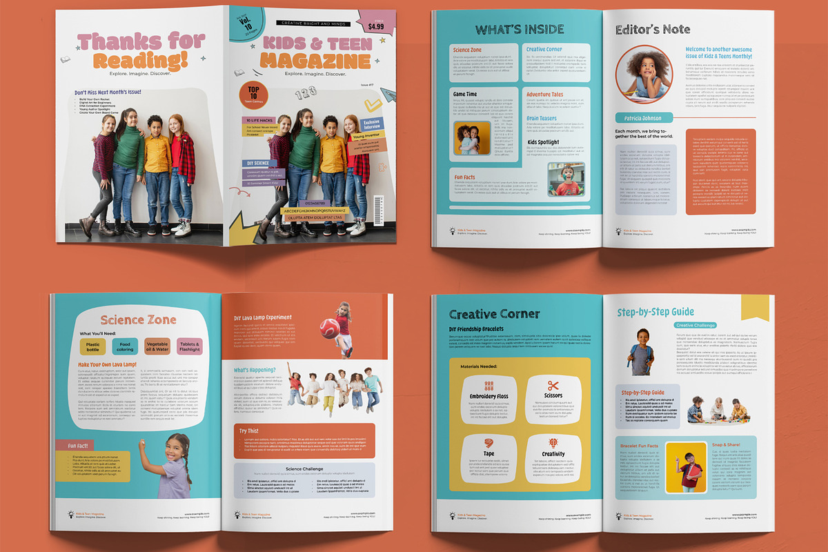 Kids and Teen Magazines preview 2