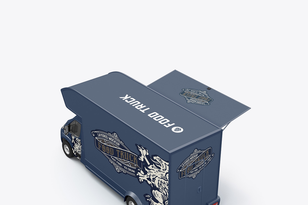 Food Trailer Mockup, a Product Mockup by OneVectorStock (Photo 5 of 16)