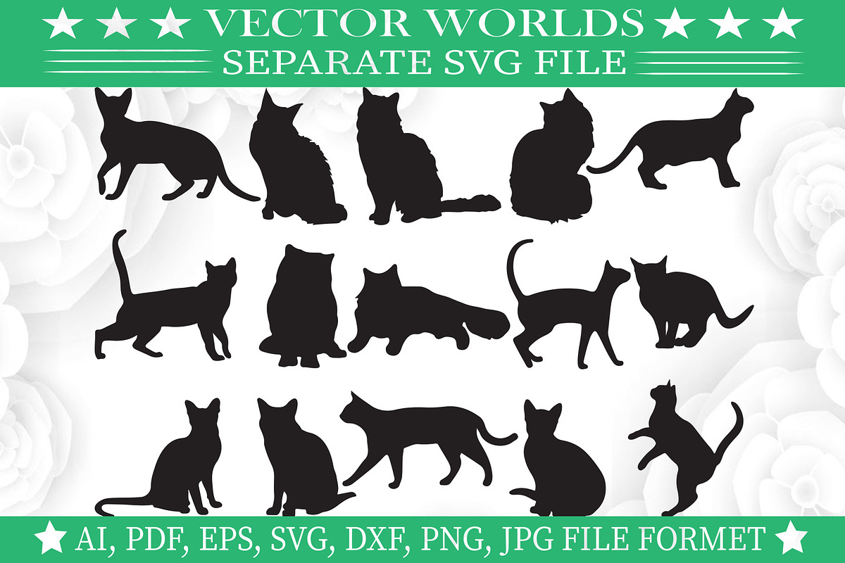 Cat Breeds Svg, Breeds, Cat Svg, an Object Graphic by VectorWorlds