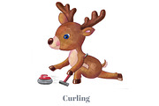 Olympic Games, animal sportsmen, an Animal Illustration by fiolika (Thumbnail 7 of 14)
