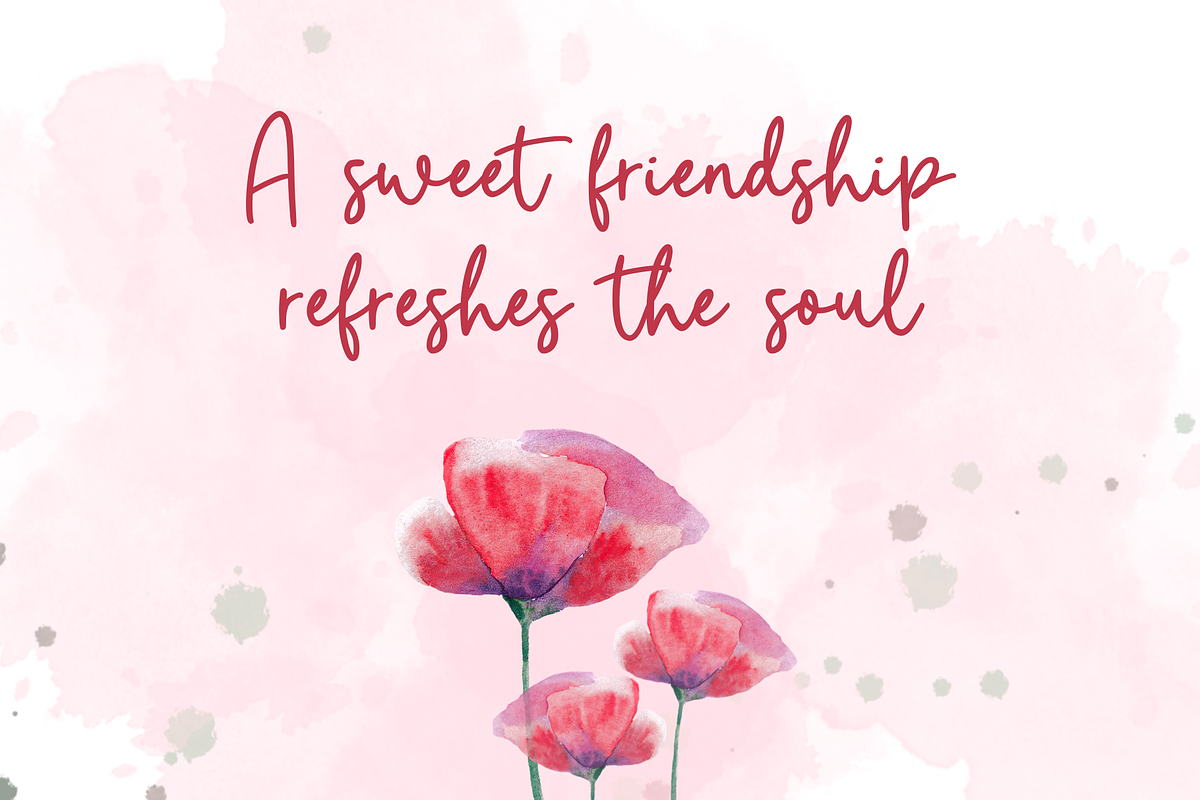 Party Script - A Handwritten Font, a Script Font by Creavibes Design (Photo 6 of 13)