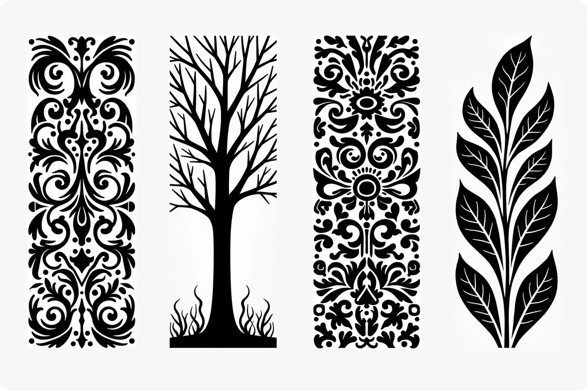 Leaf and Tree Vector Bundle, an Illustration by Creativeshirt (Photo 4 of 9)