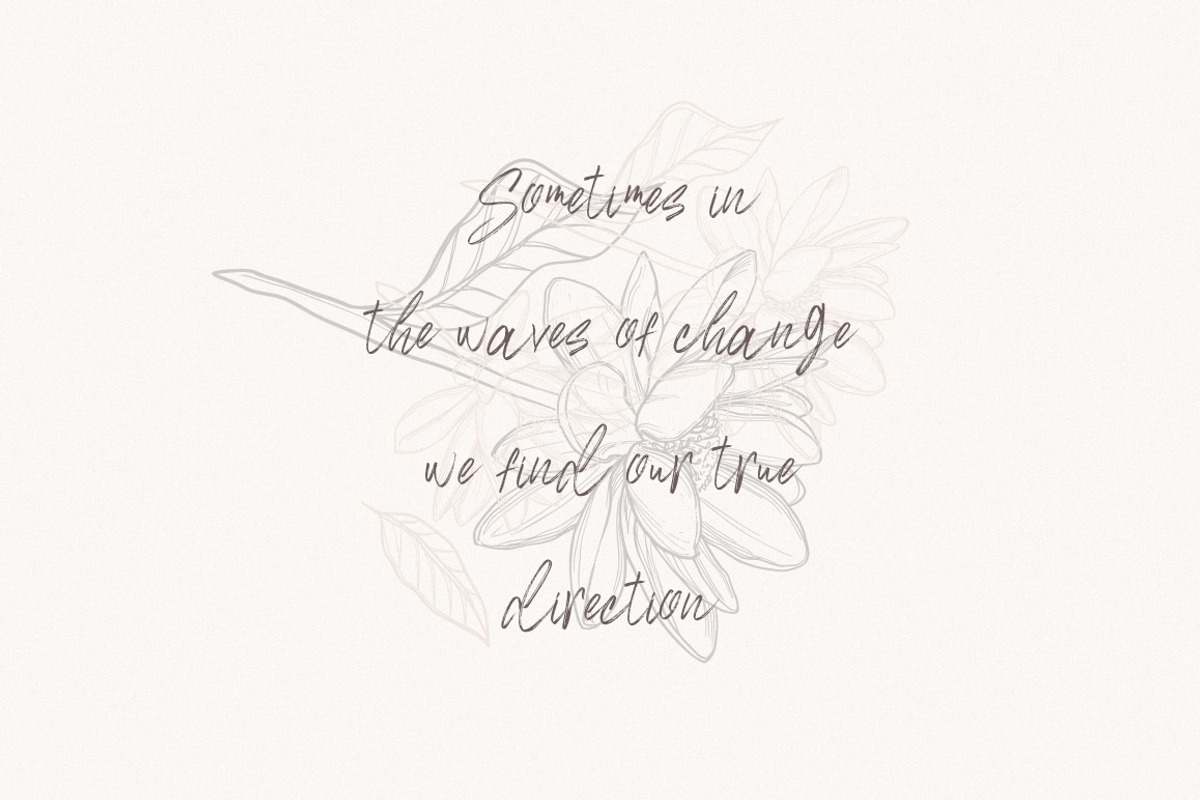 Gateye Brush, a Script Font by MjStudio31 (Photo 6 of 7)