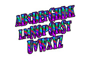 Childish capital letters., a Graphic by Aromeo (Thumbnail 2 of 2)