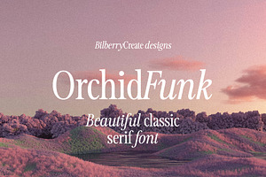 OrchidFunk - Classic Serif Font