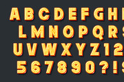 Modern bright lights alphabet, an Object Graphic by RevelStockart (Thumbnail 2 of 8)