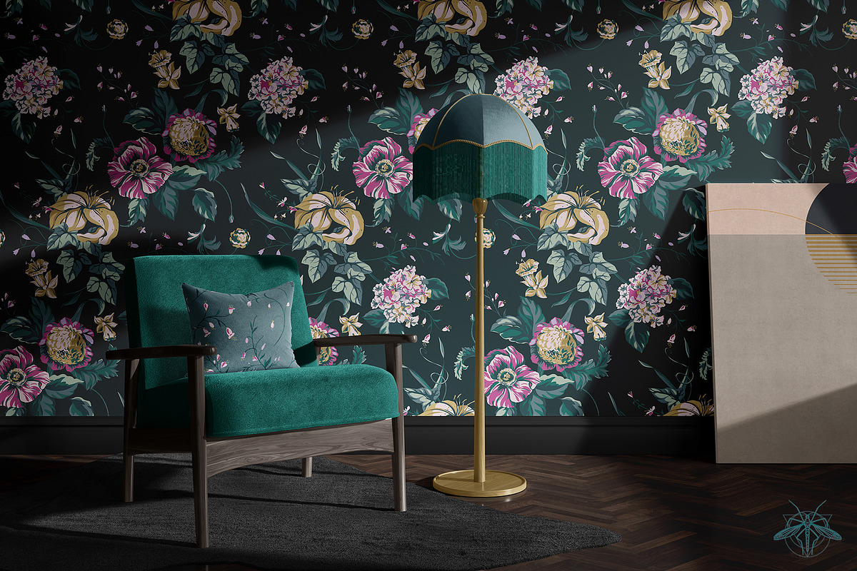 Midnight | Vector patterns set, a Pattern Graphic by Tanya Vollar (Photo 3 of 10)