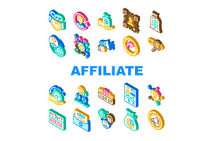 affiliate referral program sales, an Object Illustration by pikepicture
