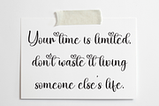 Winterly | Script Font, a Handwritten Font by Scratchones (Thumbnail 3 of 9)