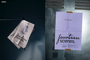 Editorial Folded Poster Mockup Set, a Books & Magazine Mockup by Mocku (Thumbnail 6 of 17)