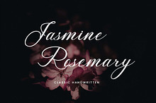 Jasmine Rosemary Handwritten Font