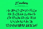 Esnathery - Raw Dynamic Brush Font, a Handwritten Font by Inviline.co (Thumbnail 3 of 10)
