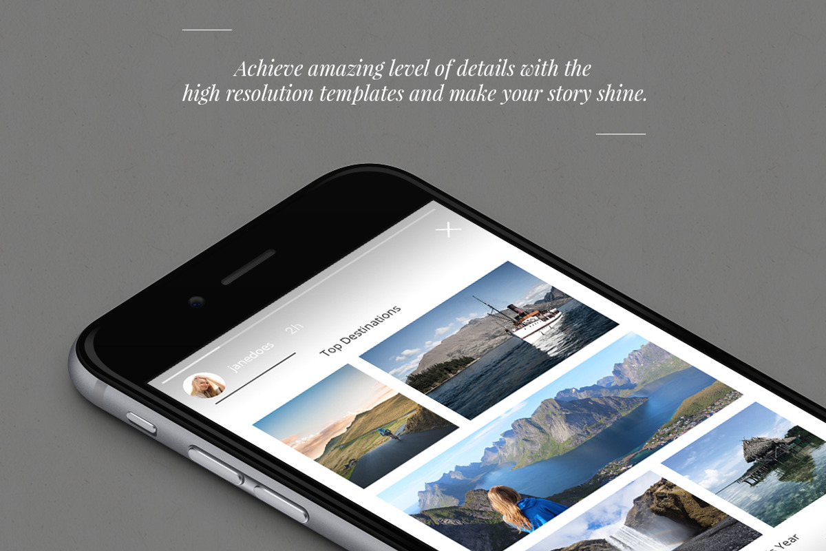 50 Instagram Stories Bundle, a Social Media Template by Web Donut (Photo 4 of 9)
