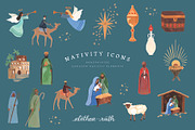 Nativity Scene Paintings, an Illustration by aletheaandruth (Thumbnail 1 of 4)
