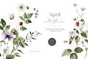 April Wild Flower, a Decorative Illustration by heyiamalice (Thumbnail 1 of 9)