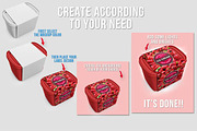 Ice Cream Container Mockup, a Cups & Container Mockup by Bruno's Shop (Thumbnail 4 of 9)