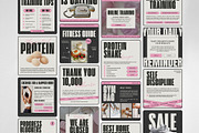 Personal Trainer Instagram Template, a Social Media Template by ZenSocialDesigns (Thumbnail 2 of 9)