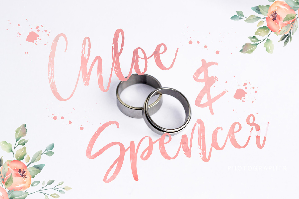 Plumeria Brush Script Font preview 4