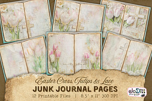 Religious Easter Spring Junk Journal