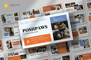 Pet Care & Veterinary Google Slides, a Presentation Template by fluffstudio