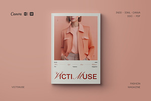 Fashion Magazine - Victimuse, a Magazine Template by fakhroo