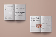 Annual Report Template - Freegue, a Brochure Template by fakhroo (Thumbnail 6 of 9)