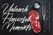 Black Fatal Brush Calligraphy Font, a Script Font by stylishtype.co (Thumbnail 15 of 20)