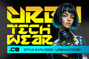 Martin Gaming - Futuristic Font, a Font by figuree studio (Thumbnail 7 of 10)