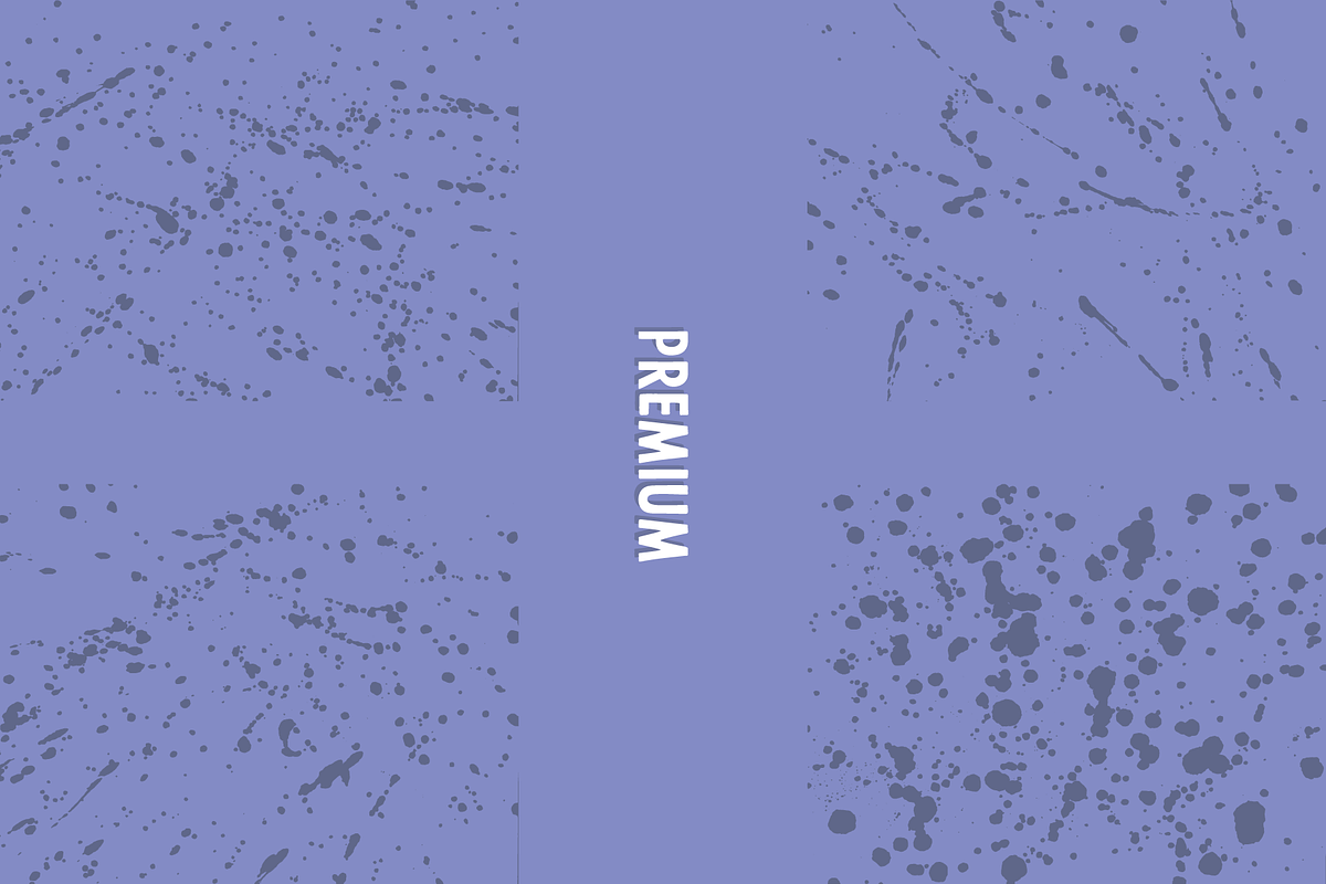 14 Splatter Textures | Vector & JPEG, a Texture Graphic by Linepup Design Co. (Photo 2 of 5)