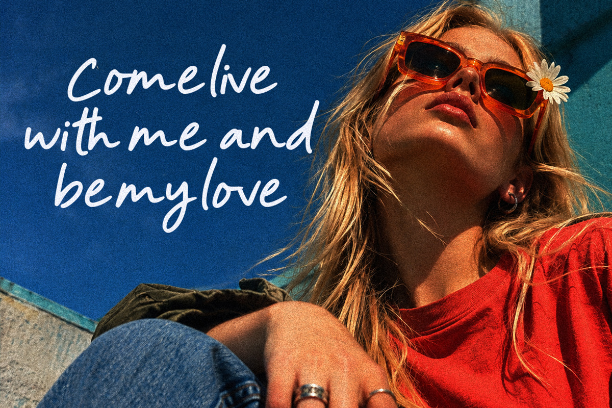 Fallin’ Love, a Handwritten Font by Metasena Typefoundry (Photo 10 of 10)