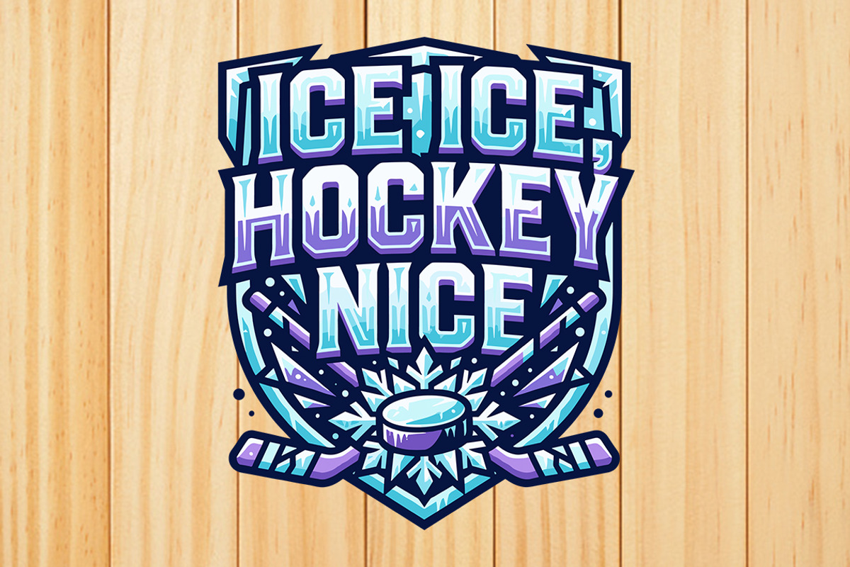 Hockey T-Shirt Design Graphic, an Object Graphic by balal (Photo 2 of 3)
