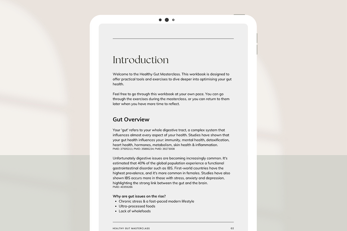 Gut Workshop Done-For-You Canva, a Presentation Template by Naturopath Hub (Photo 8 of 9)