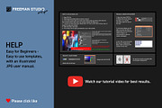 T-Shirt Mock-Up Set, a Shirt Mockup by Freeman Studio (Thumbnail 5 of 20)