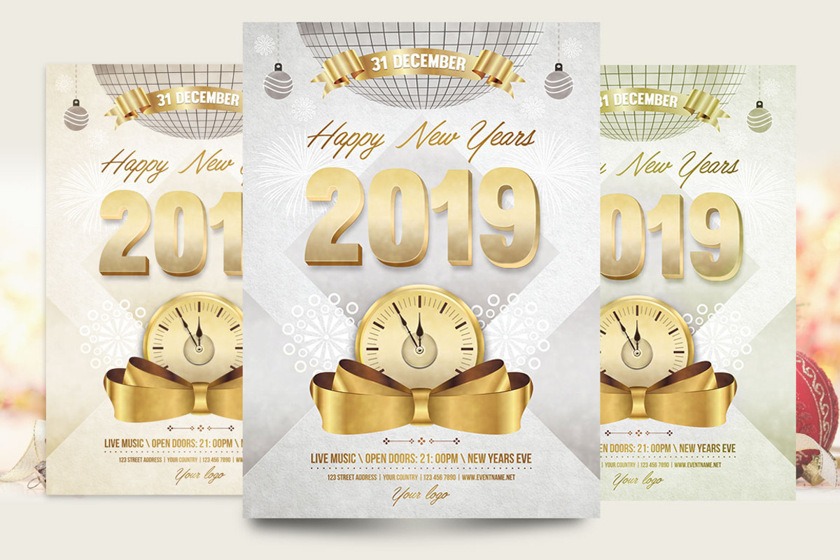 2019 Flyer Template, a Flyer Template by Briell Design (Photo 1 of 2)