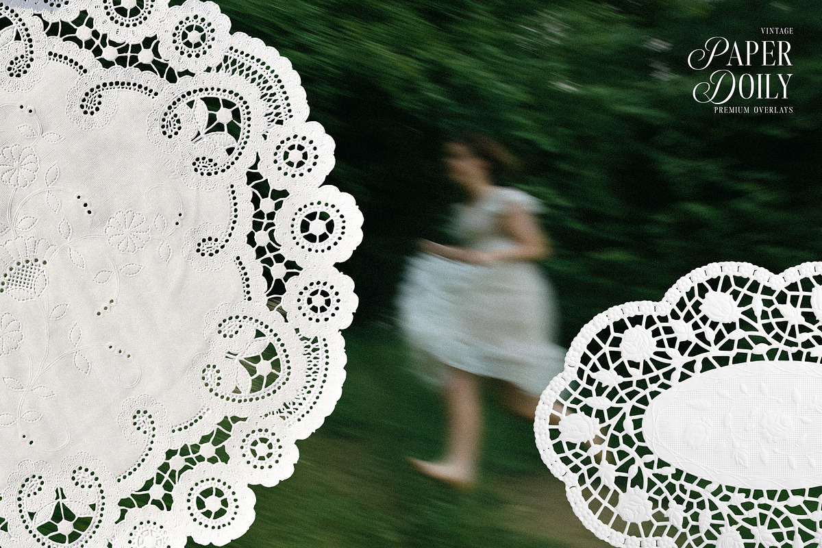 Vintage Paper Doily Overlays, a Texture Graphic by Kaleriia (Photo 9 of 10)