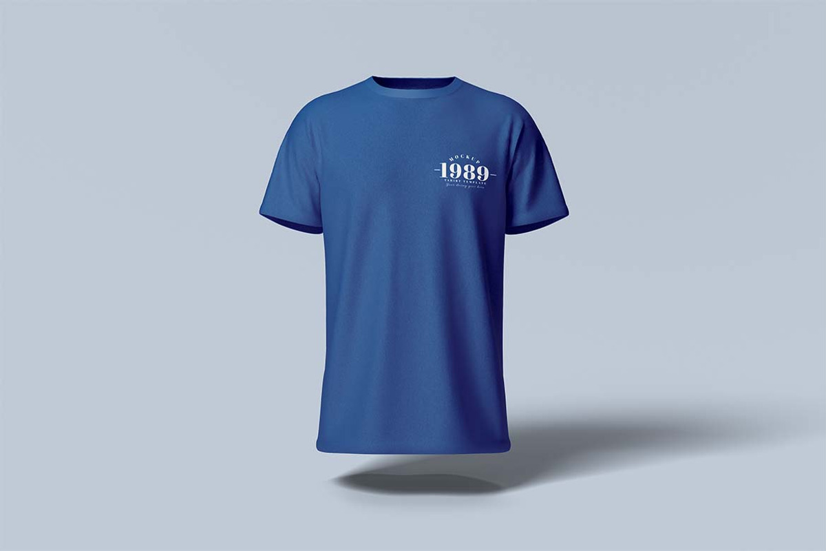 T-Shirt Mockup Front and Back View, a Shirt Mockup by Eka Restu D. Putra (Photo 2 of 5)