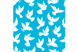 Wedding, Christmas Dove Pattern