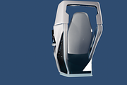 Sci-Fi Space Command Chair, a Furniture 3D Model by Temer (Thumbnail 7 of 15)