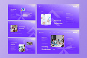 Purple Startup Company Google Slide, a Presentation Template by Aiyari Graphic (Thumbnail 5 of 5)
