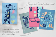 Summer Vibe Prints, an Animal Illustration by MeadowFox (Thumbnail 2 of 9)