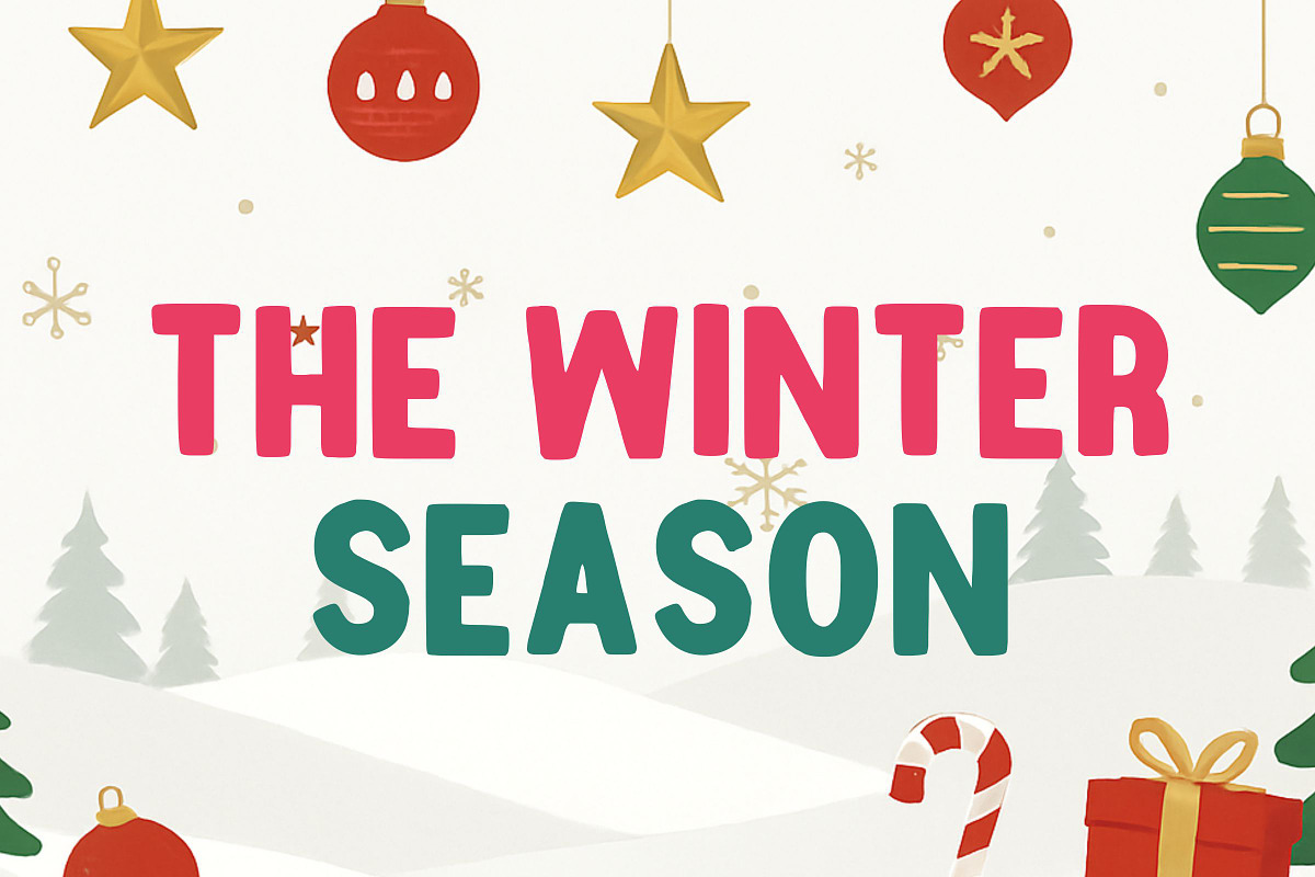 Welcome December, a Font by Limited.studio (Photo 2 of 6)