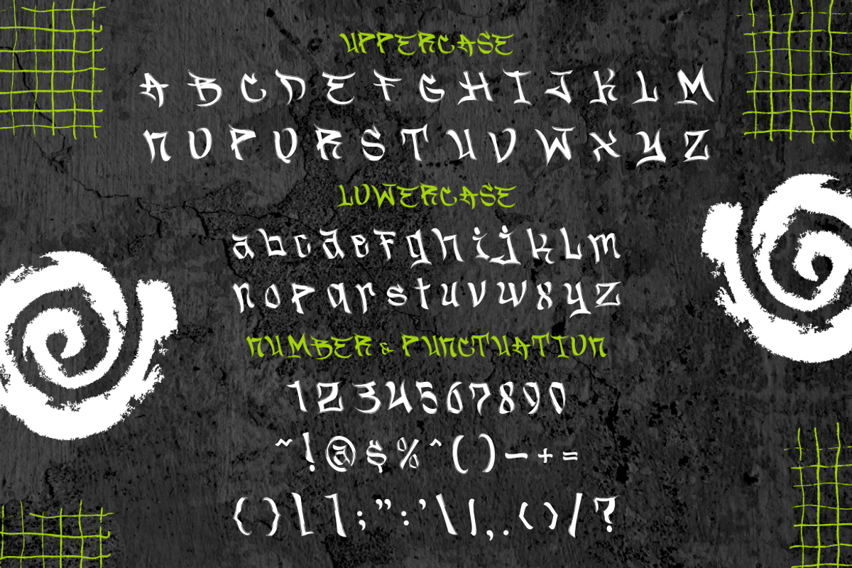 Brush Vandal Duo Graffiti Font, a Font by PutraCetol Studio (Photo 6 of 6)