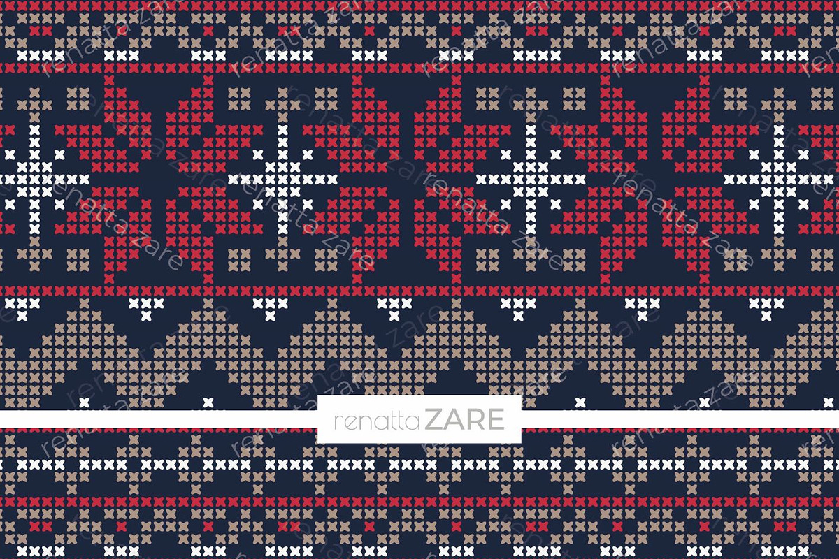 Cross Stitch pattern mini collection, a Pattern Graphic by RenattaZare (Photo 4 of 10)