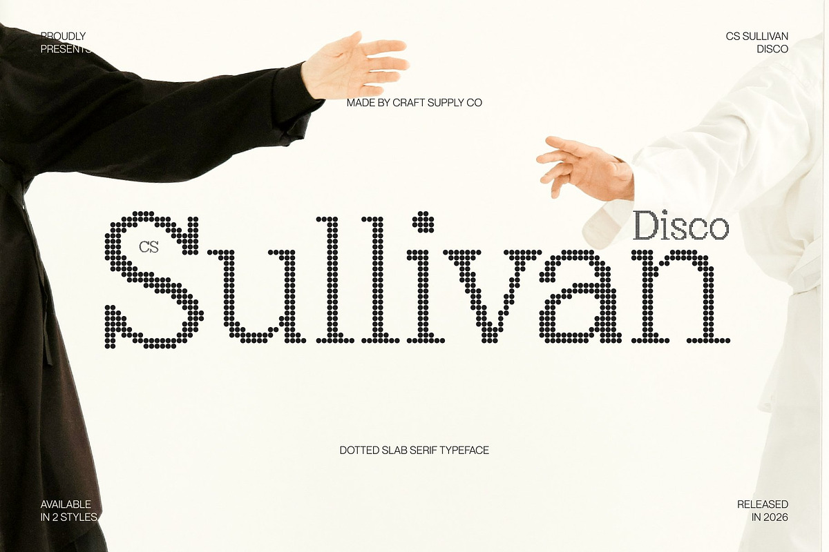 CS Sullivan Disco, a Serif Font by Craft Supply Co. (Photo 1 of 8)